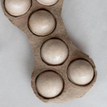 Imagem de Ovos Feitos de Plantas Vegano Sem Glúten Bloom Brasil Eggs 6unid