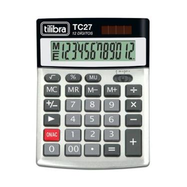 Imagem de Calculadora de Mesa TC27 - Tilibra, Único
