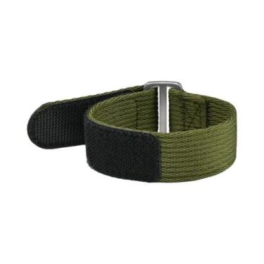 Imagem de Pulseira De Relógio Masculina De Nylon 20mm 22mm À Prova d'Água Para S