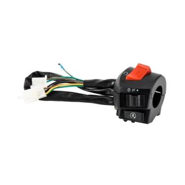 Imagem de Controle De Interruptor De Guidão De Motocicleta À Prova d'Água 7/8 Po