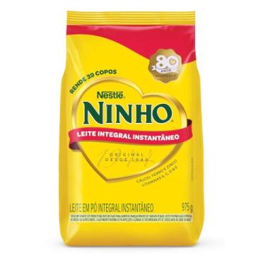 Imagem de Leite em Pó Ninho Integral Instantâneo Sachê 975g