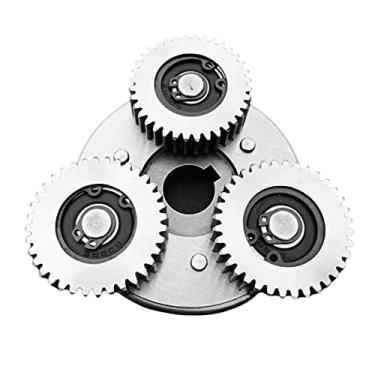 Imagem de DYNWAVE Engrenagem Planetária 36T com Embreagem, Peça de Substituição de 36, Diâmetro 38mm Kit Conjunto para Motor Veículo Elétrico, engrenagem de aço prata