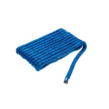 Imagem de Attwood 11702-7 Linha de ancoragem MFP dupla trançada, azul, polipropileno multifilamento, 0,9 cm de espessura, 4,5 m, uma extremidade pré-emendada