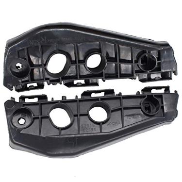 Imagem de NewYall Pacote com 2 suportes de para-choque dianteiro esquerdo e lado direito do passageiro para Toyota Corolla 2009-2013 substitui 52116-02170 52115-02170 TO1042114 TO1043114