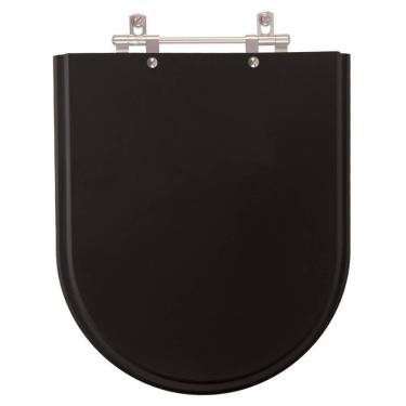 Imagem de Assento Sanitário Firenze Preto para Vaso Icasa