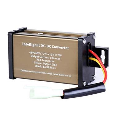 Imagem de Pro Chaser Regulador redutor de tensão de 12 V 60 V 48 V para regulador redutor de tensão de 180 W 15 A para scooters e bicicletas, carrinho de golfe (10 A 72 V-12 V)