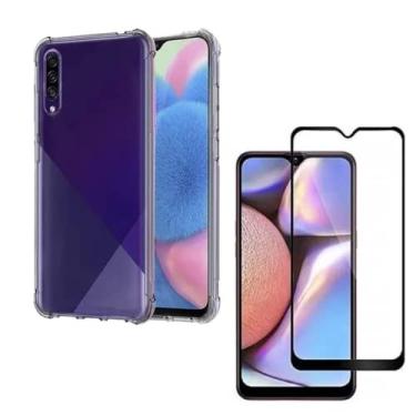 Imagem de Capa Capinha Anti Impacto e Película de Vidro 3D Para Galaxy A30s - (Hard Glass Store)