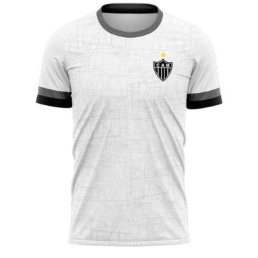Imagem de Camiseta Braziline Scatter Atlético Mineiro Masculino - Branco