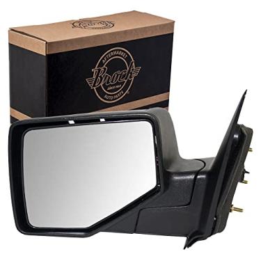 Imagem de Drivers Manual Side View Mirror Texturizado Base com capa lisa de reposição para Ford Ranger Pickup Truck 8L5Z17683BA