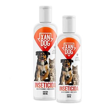 Imagem de Shampoo Para Cachorro Anti-Pulgas Inseticida Xan Dog 400ml