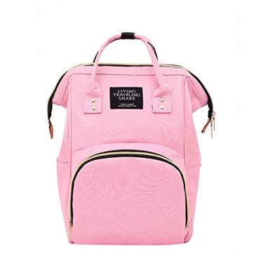 Imagem de Mochila multifuncional para troca de bebê, mochila para troca de fralda Mochila multifuncional de viagem 25 * 17 * 40 cm para mamãe e papai Alta capacidade