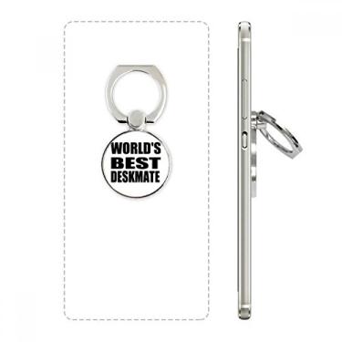Imagem de World's Best Deskmate Suporte de anel de telefone para temporada de formatura suporte de laço ajustável