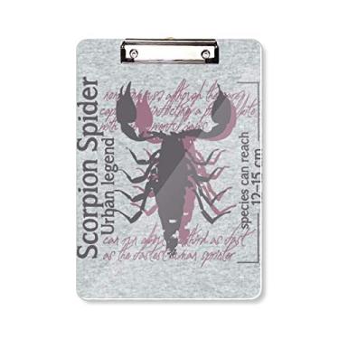 Imagem de Discover World Lagosta Marine Organismo Prancheta Pasta, Bloco de Escrita A4