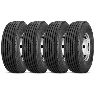 Imagem de 4 Pneu 295/80r22.5 152/149m 18pr Ecoway F1 Liso Rodoviário