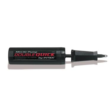 Imagem de Mini Bomba de Ar Manual Double Quick Preto Intex - 69613