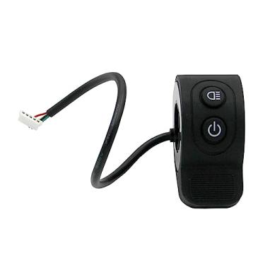 Imagem de shamjina de patinete elétrico Gatilho Peça de reposição Conector antiderrapante de para ciclismo Acessórios de bicicleta, PRETO