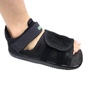 Imagem de Sandália Baruk Reta Pós Operatório Joanetes, Preto, Grande (41-44), Dilepé