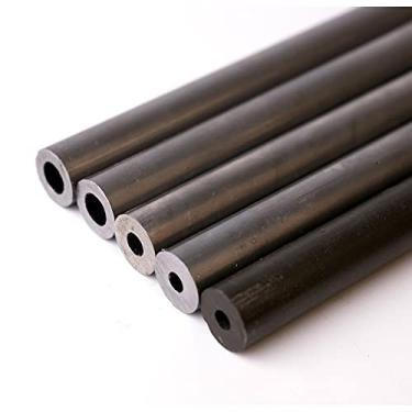 Imagem de Seamless Steel Pipe, 1PCS 16mm O/D Seamless Steel Pipe Hydraulic Alloy Precision Steel Tubes Seamless Steel Pipe Explosion-proof Tube Black (Color : OD16mm-300mm-long, Size : ID-5.6mm)