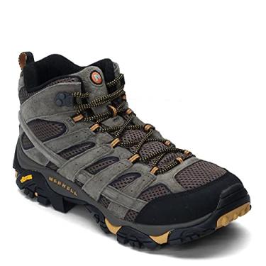 Imagem de Merrell Bota de caminhada masculina Moab 2 Vent Mid, Nogueira, 11.5