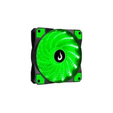 Imagem de Ventoinha Rise Mode Wind W1, 120mm, LED Verde, Preto - RM-WN-01-BG