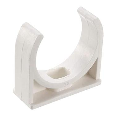 Imagem de 30 peças de grampos de tubos de água de PVC em forma de U de 32 mm, fivelas em forma de U adequadas para tubos de água de 32 mm (1-1/4" (32 mm) e bandejas de TV, suporte de mangueira para tubos Pex