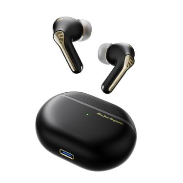 Imagem de SoundPEATS Capsule3 Pro+ Fones de ouvido Bluetooth 5.3 sem fio com LDAC, fones de ouvido com cancelamento de ruído ativo com driver XMEMS, ANC adaptável com 6 mics, Total 43 Horas, controle de APP