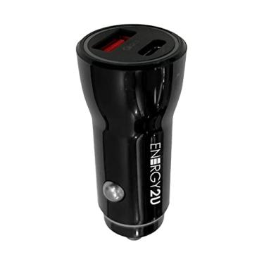 Imagem de Carregador Veicular Ultra Rápido 18W com uma saída USB-C Power Delivery e 1 Saída Quick...