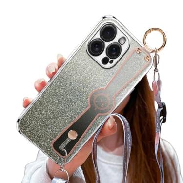 Imagem de Correia de pulso corda cordão capa de telefone para Samsung Galaxy A73 A53 A33 A23 A13 A03 A03S A02S A02 A12 A22 A32 A52 A72 A15 55 5G Capa, prata, para Samsung A22 4G