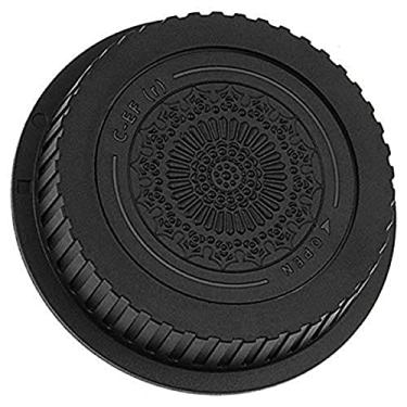 Imagem de Tampa traseira da lente Fotodiox Designer (preta) compatível com lentes Canon EOS EF e EF-S