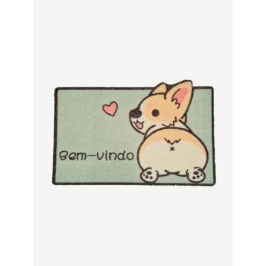 Imagem de Tapete Capacho Bem Vindo Pet Antiderrapante, Entrada (10)