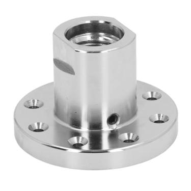 Imagem de Placa Frontal de Torno de Liga de Aço, Placa Frontal de Torno de Madeira de Aço de 3 Polegadas para Giro de Tigela Pequena, Eixo de 1 Polegada X 8 TPI