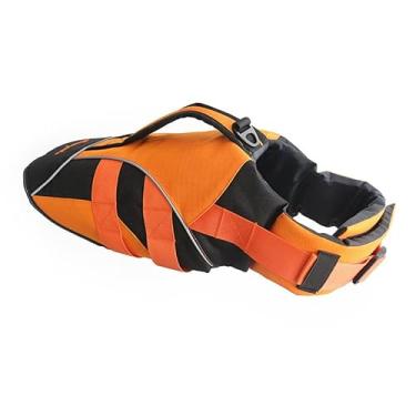 Imagem de Novo colete salva-vidas para animais de estimação roupas de banho roupas de ar livre roupas de cachorro colete salva-vidas P (25,4 cm?)