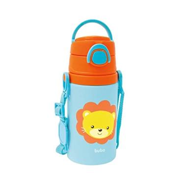 Imagem de Buba Garrafinha De Aluminio Animal Fun Leão Colorido