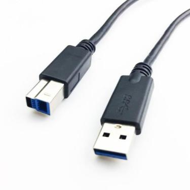Imagem de Cabo Usb 3.0 AM BM Impressora scanner Multifuncional 1 metro - HDMatte