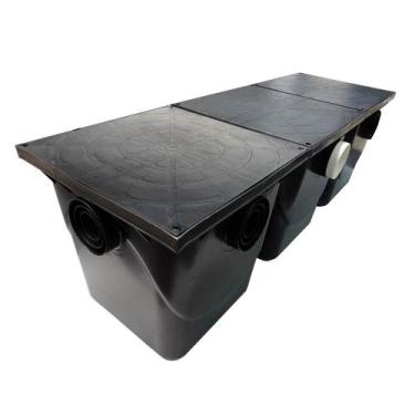 Imagem de Caixa de gordura para cozinha industrial ou predial com separação de ó