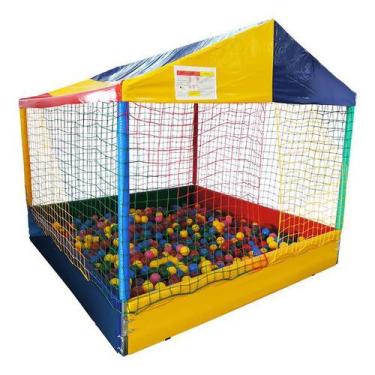Imagem de Piscina de Bolinhas 2,00 x 2,00 - 2.000 Bolinhas - Toys Plastic