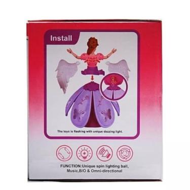 Imagem de Boneca com asas Canta Dança e  Acende Luz - FUN GAME