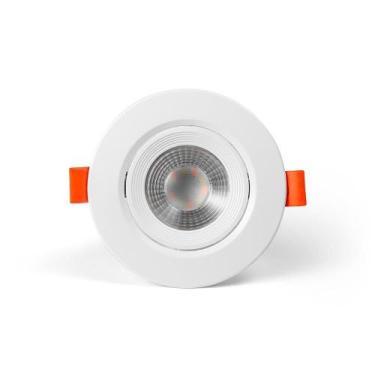 Imagem de Luminária Spot de Embutir Positivo, RGB, 5W, Wi-Fi, Branco - 11183711,