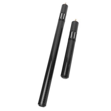 Imagem de Extensor de Piscina de Bilhar, 2 Peças Extensor de Piscina de Bilhar de 17 Polegadas 9 Polegadas Vara de Extensão de Piscina Telescópica de Fibra de Carbono para Alongar