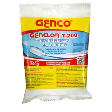 Imagem de Genclor Tabletes Cloro Estabilizado 200G Genco