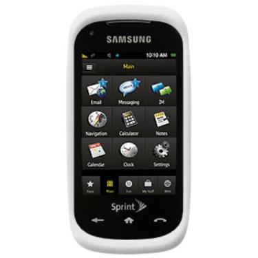 Imagem de Amzer Capa de gel de silicone para Samsung Instinct HD SPH-M850 - Lilly White