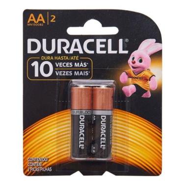 Imagem de Pilha Alcalina AA Blistes com 2 - Duracell
