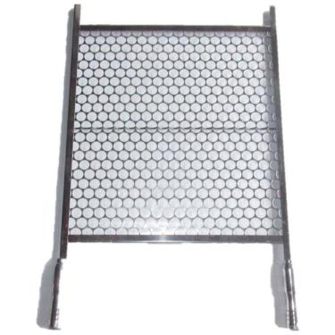 Imagem de Grelha Moeda para churrasco em Inox 45cm x 50cm