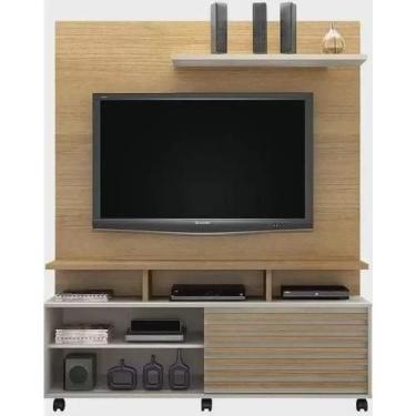 Imagem de Home Theater Star Para TV Até 60" - Valdemóveis, Cinamomo Off White