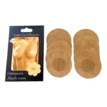 Imagem de Protetor Mamilo Adesivo Tapa Bico Aureola 5 Pares - Nipple Pad
