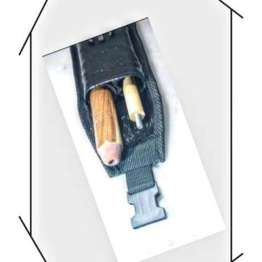Imagem de Case bag tubular com 2 separadores para taco de rosca (1/2) para bilha