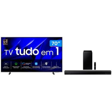 Imagem de SmarTV 70" 4K 70DU8000 + SoundBar HW-B550 - NÃO DEFINIDO