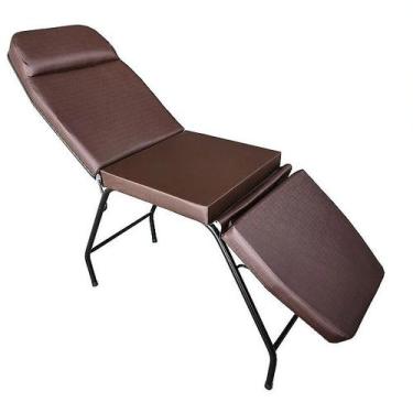 Imagem de Maca 3 Posições Reclinável For-ty Estética Tatuagem Massagem, Café
