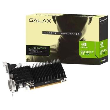 Imagem de Placa de Video 2Gb GT710 64Bit Vga/Dvi/Hdmi 71GPF4HI00GX Galax