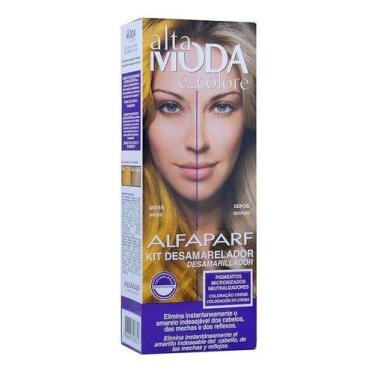 Imagem de Kit Desamarelador Alta Moda 150g - Alfaparf